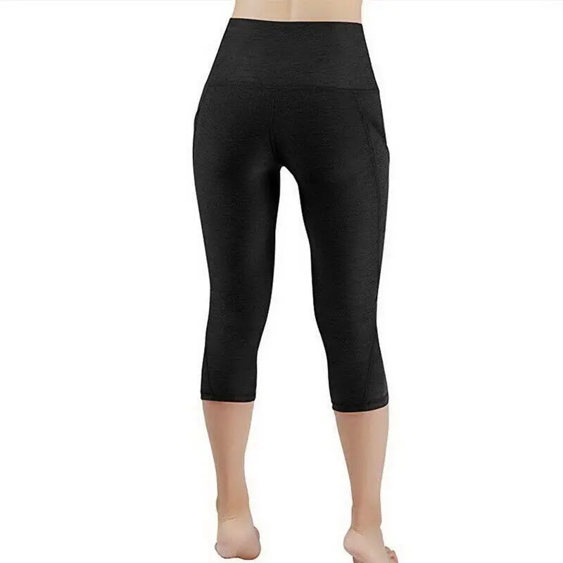 🔹 High-Stretch Pocket Leggings for Women – Yoga & Maternity Comfort | Legging femme extensible avec poches – Confort yoga & maternité