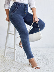 Women's Plus Size Knitted Pants - Spring & Autumn Fashion Trousers