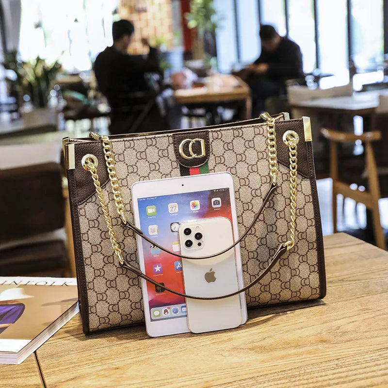 Spacious PU Leather Everyday Bag | OWNLUXE
