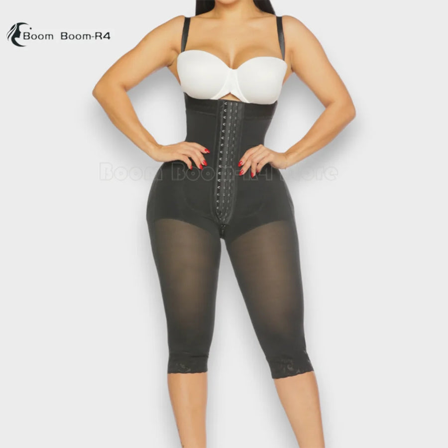 Sleeveless Full Body Shapewear Compression Faja Suit