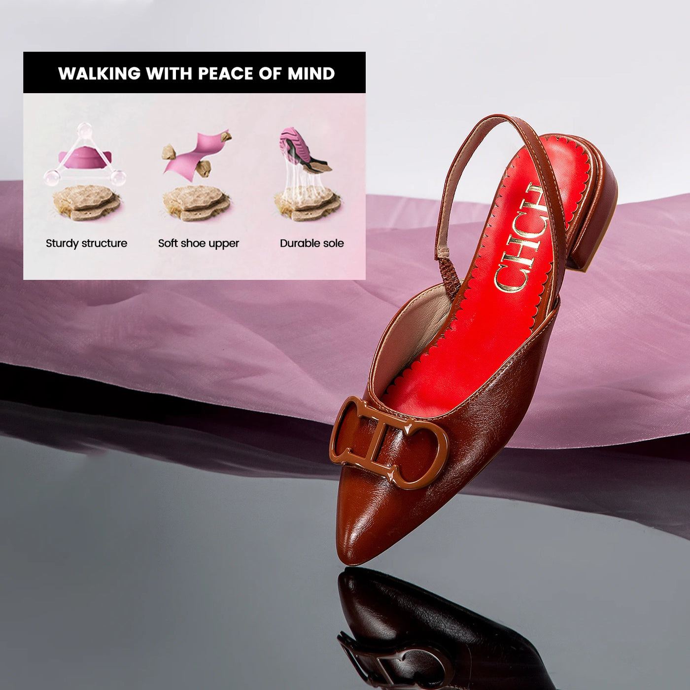 Women's Loafers (Red) | OWNLUXE