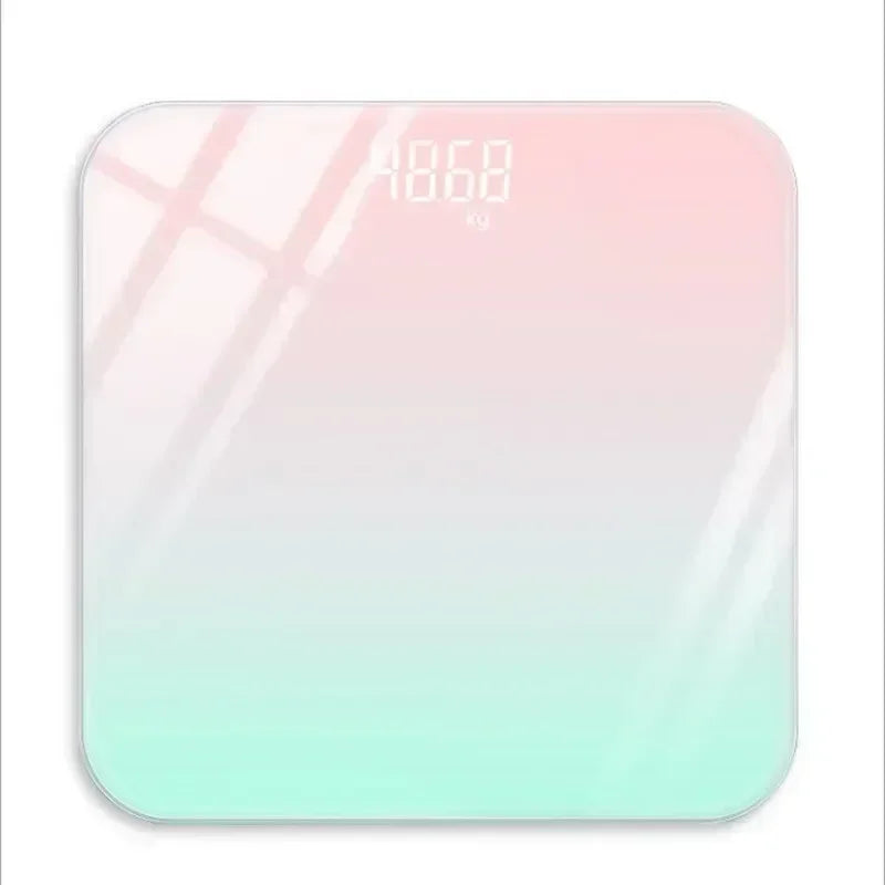 📏 Smart Glass Weight Scale – LCD Display & Precision Tracking | Balance électronique en verre – Écran LCD et suivi précis