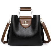 Soft Vintage Convertible Tote Bag - Crossbody Handbag for Women