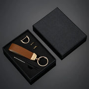 Custom Leather Keychain With Gift Box Personalized Logo | OWNLUXE