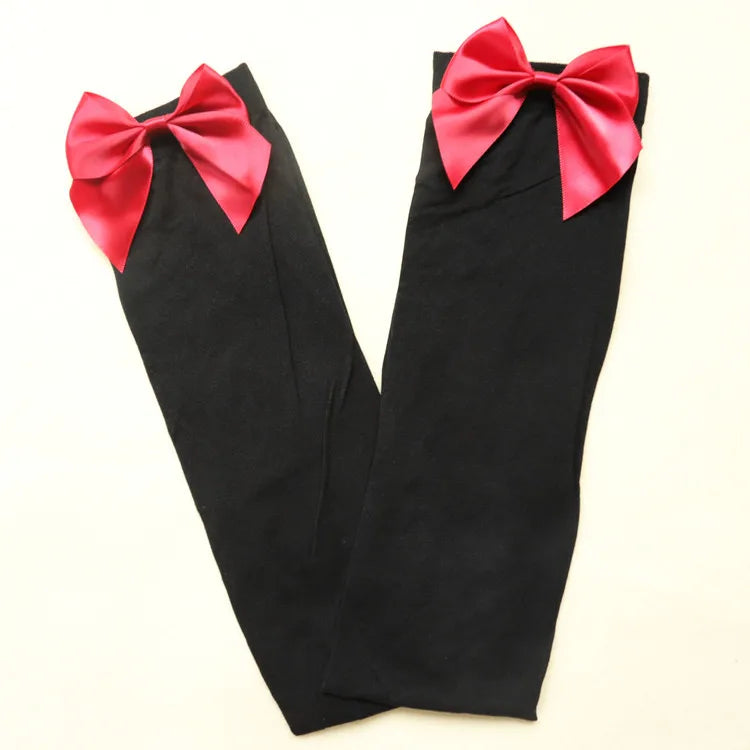 Bow Stockings | OWNLUXE