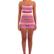 Two-Piece Polyester Vintage Pajama Set – Shop at OWNLUXE