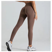 Seamless High-Waisted Booty-Lifting Leggings, All-Season
