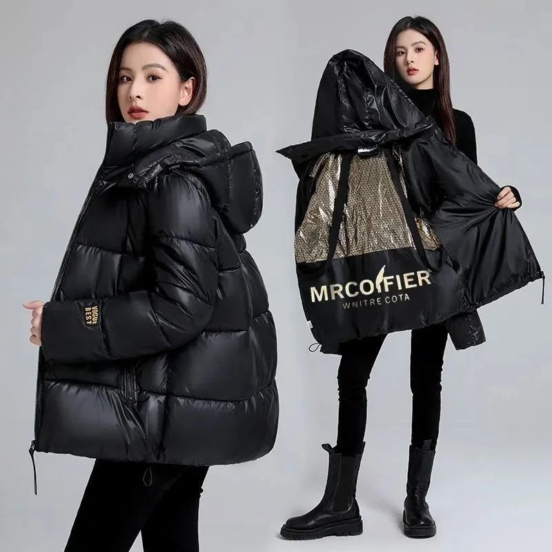 Women's Cotton Hooded Jacket | OWNLUXE