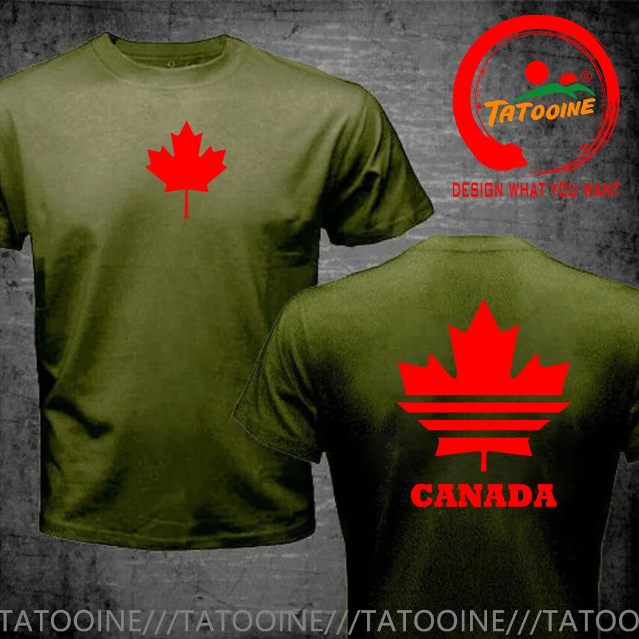 Canada Day Graphic T-Shirt | Maple Leaf & Flag Tee | OWNLUXE