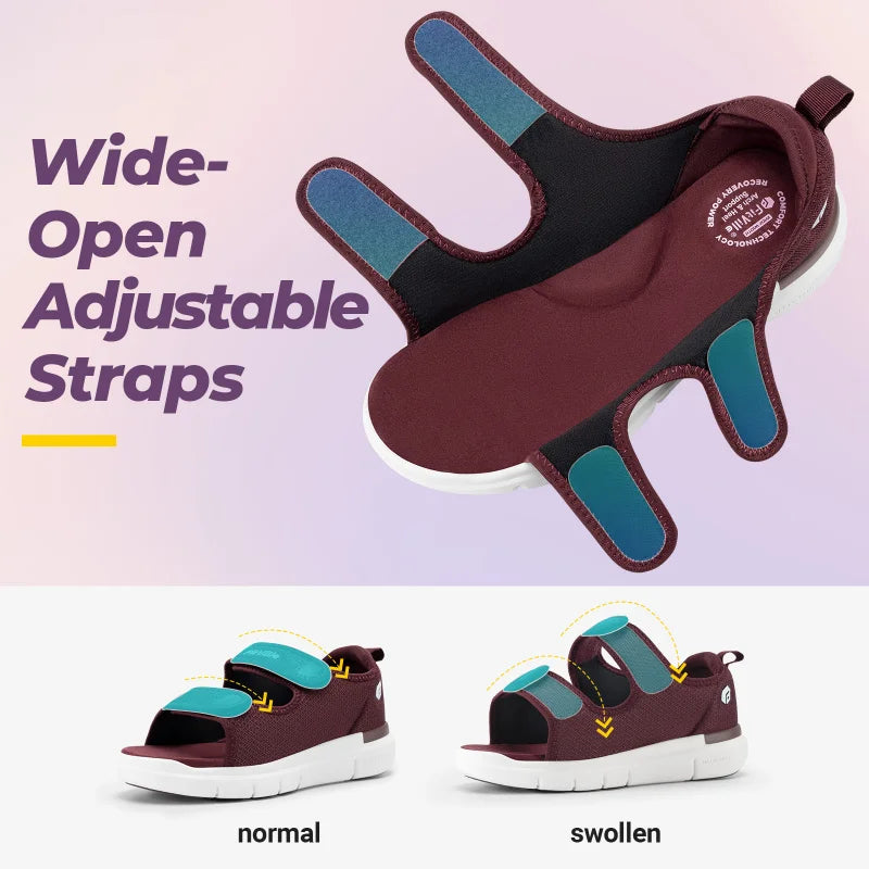 Women's Lightweight Arch-Support Adjustable Flats | OWNLUXE