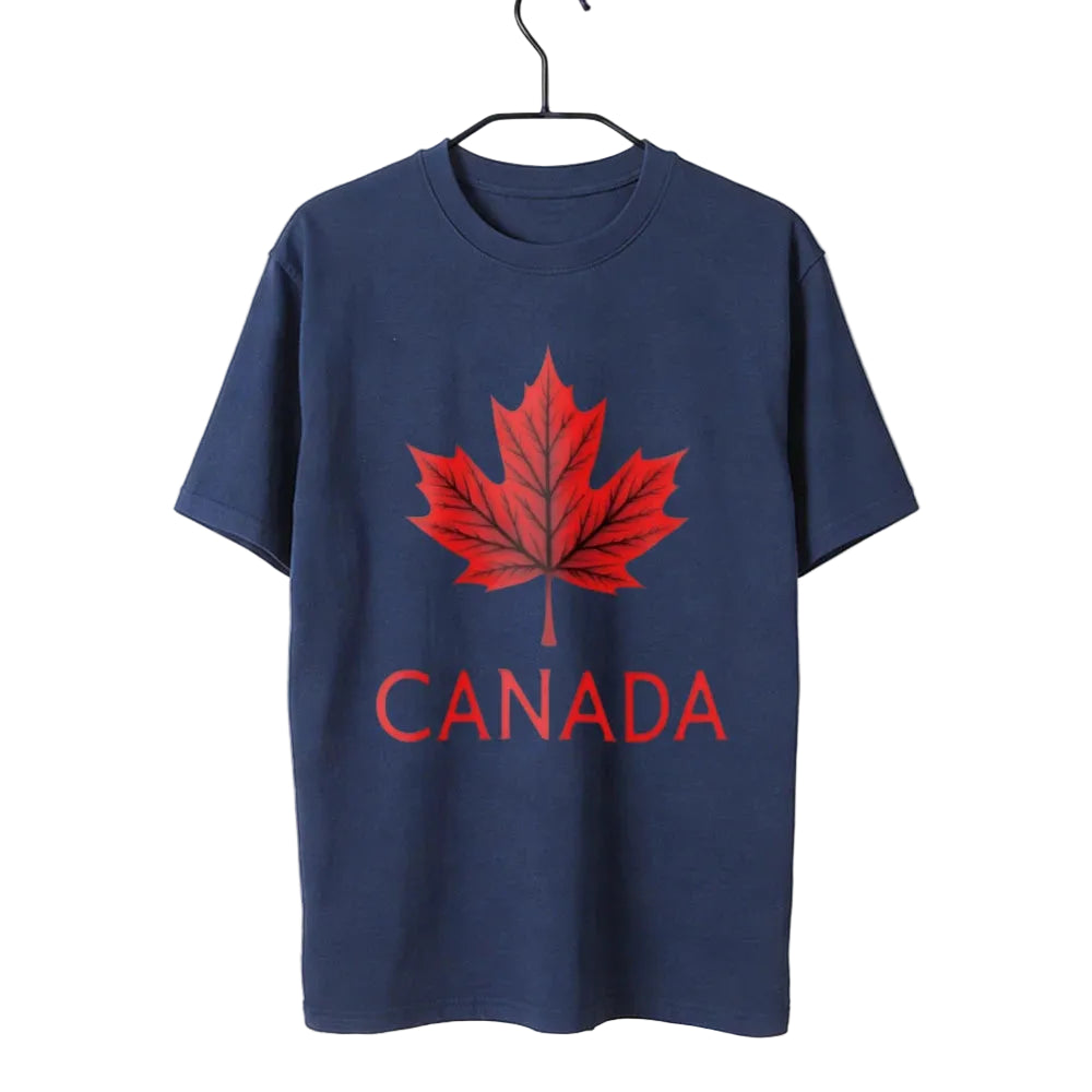 Canada Maple Leaf T-Shirt – Unisex Cotton Pride Tee | OWNLUXE