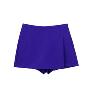 Zip-Up Vintage High-Waist Skirt | OWNLUXE