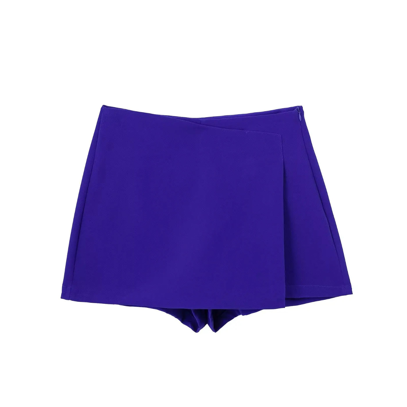 Women's High Waist Vintage Shorts (Orange) | OWNLUXE