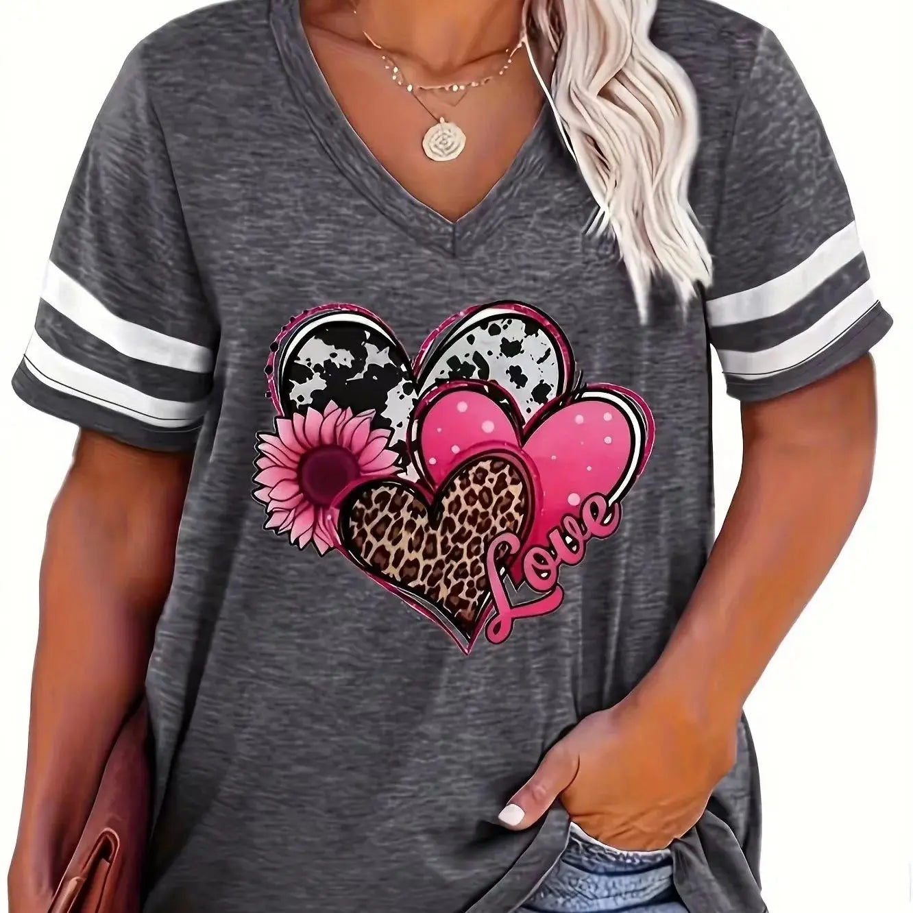 Plus Size Printed Summer Tunic – Breezy Knit
