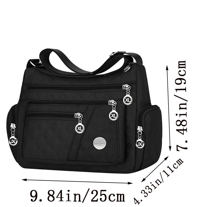Oxford Fabric Crossbody Bag | OWNLUXE