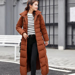Load image into Gallery viewer, Winter Clothes Women Fur Parkas Quilted Jackets For Women Thicken Warm Long Coat Jacket Clothing Hooded Autumn Pdded Clothes
