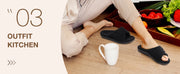 Women’s Fuzzy Orthopedic House Slippers with Arch Support