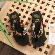 Women’s Wedge Cork Slide Slippers – Lightweight Summer Lift