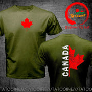 Canada Day Graphic T-Shirt | Maple Leaf & Flag Tee | OWNLUXE
