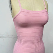 Bandage Bodycon Mini Sleeveless Dress | OWNLUXE