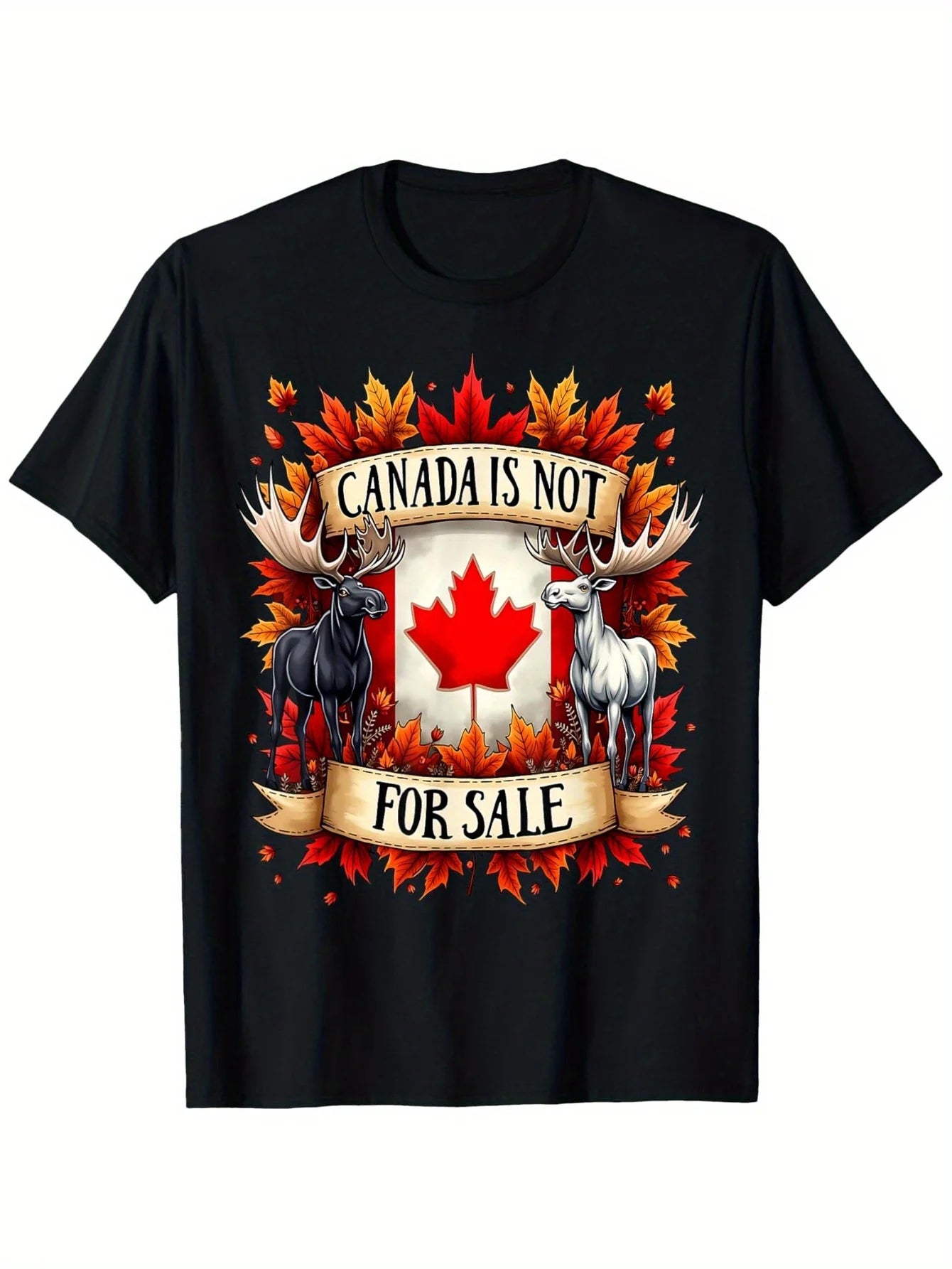 👕 True North Style Men's Casual Graphic Tee – Breathable & Quick-Dry Comfort | T-shirt graphique décontracté pour homme – Style canadien, tissu respirant et séchage rapide
