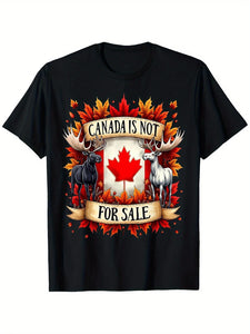 👕 True North Style Men's Casual Graphic Tee – Breathable & Quick-Dry Comfort | T-shirt graphique décontracté pour homme – Style canadien, tissu respirant et séchage rapide