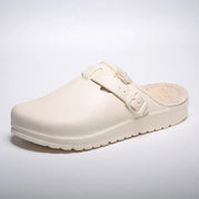 Women’s Winter Clogs Cotton-Lined Slip-On Garden Mules