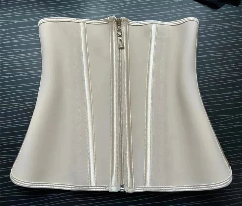 Latex Waist Trainer – Steel Boned Slimming Cincher