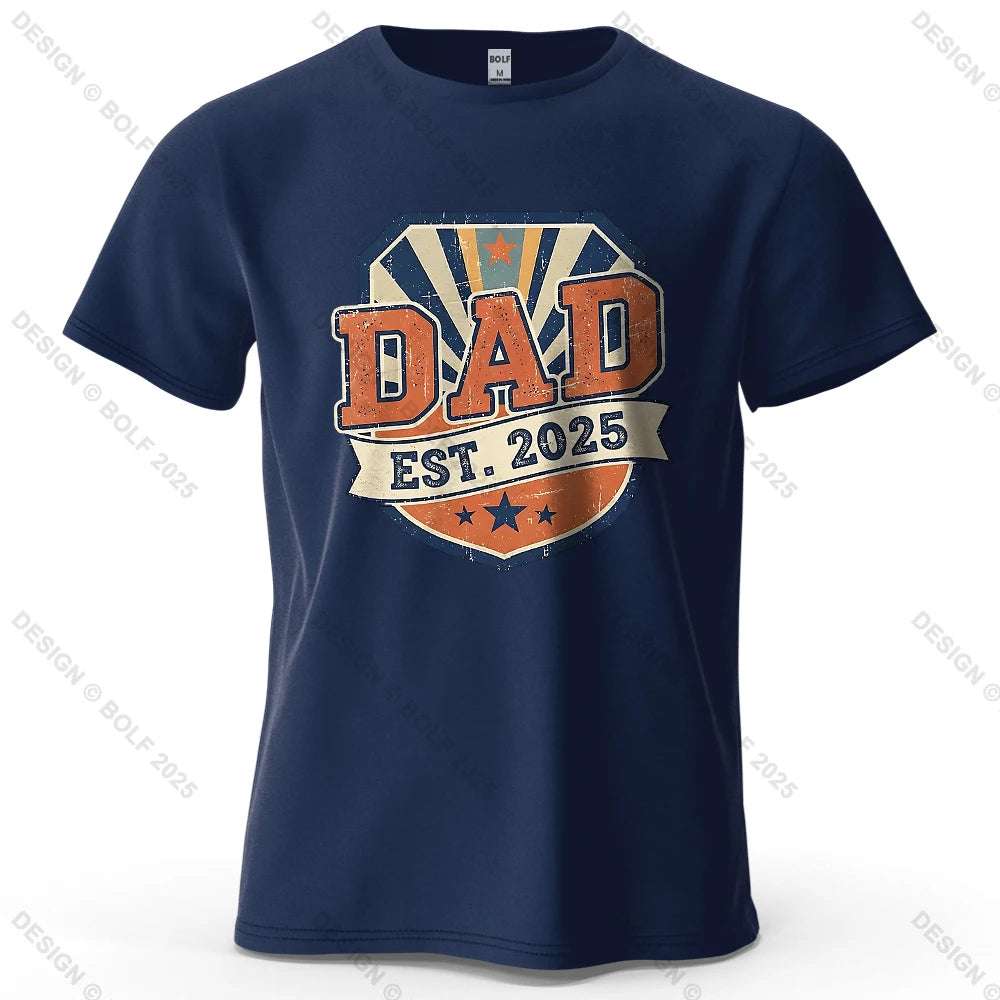 Dad Est. Vintage Graphic Tee - 100% Cotton | OWNLUXE