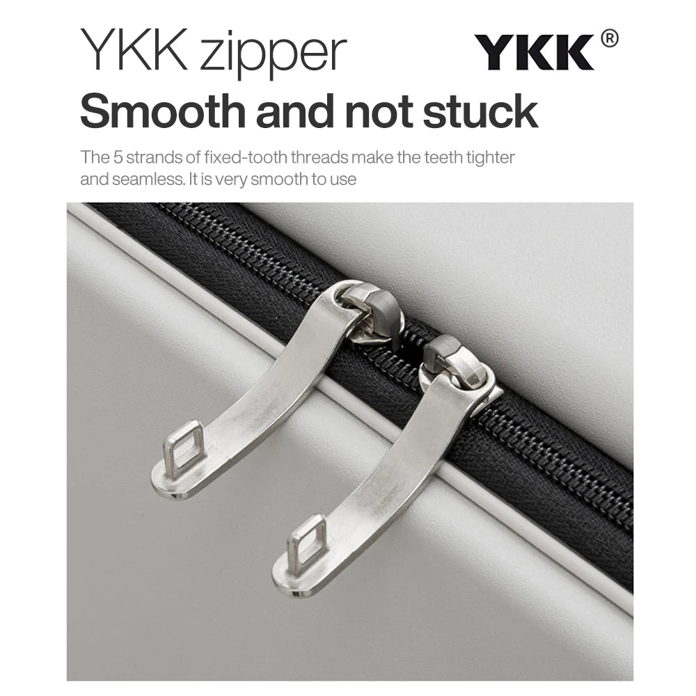 Luxury Hardside Luggage with Aluminum Frame & Spinner