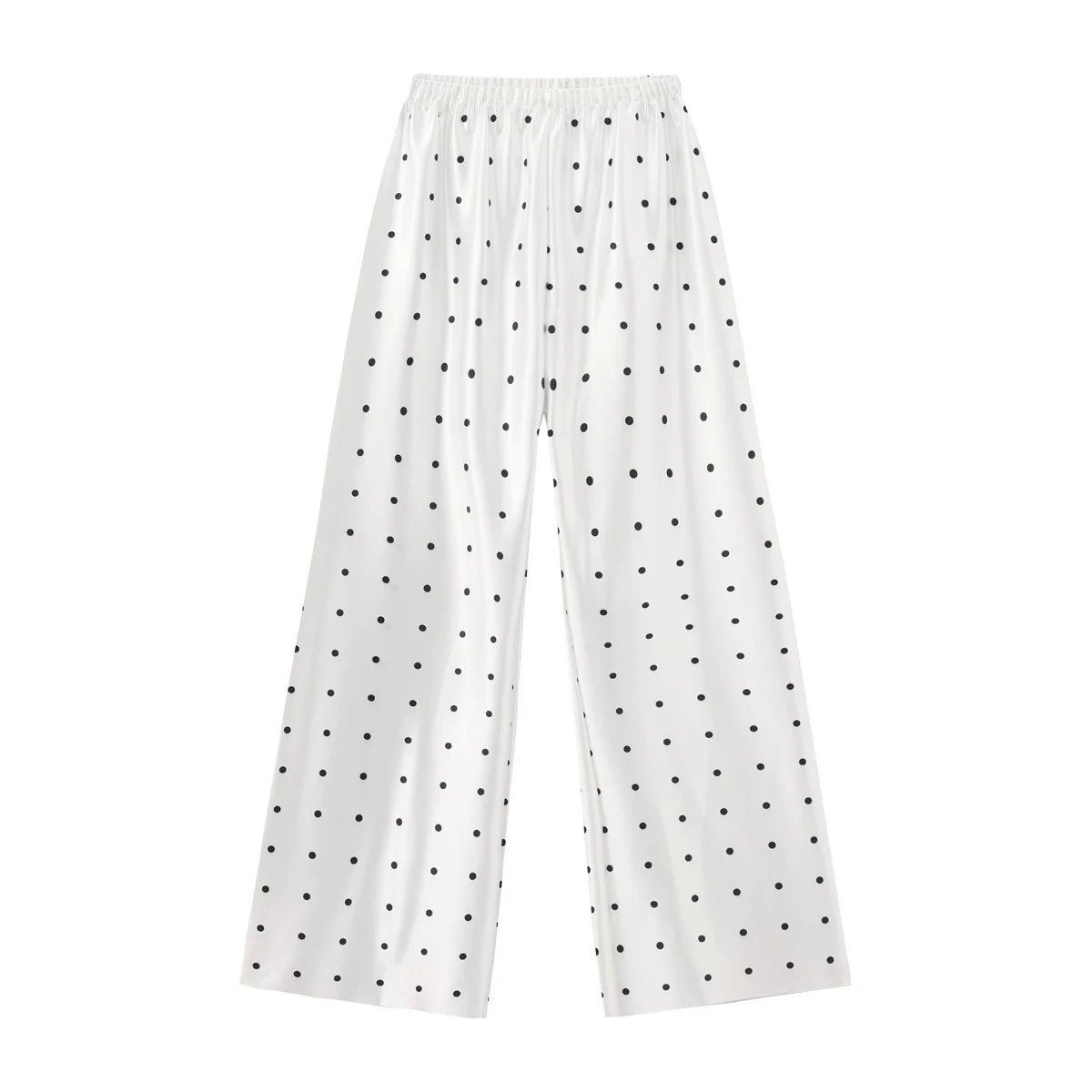 Satin Wide-Leg Pants | OWNLUXE