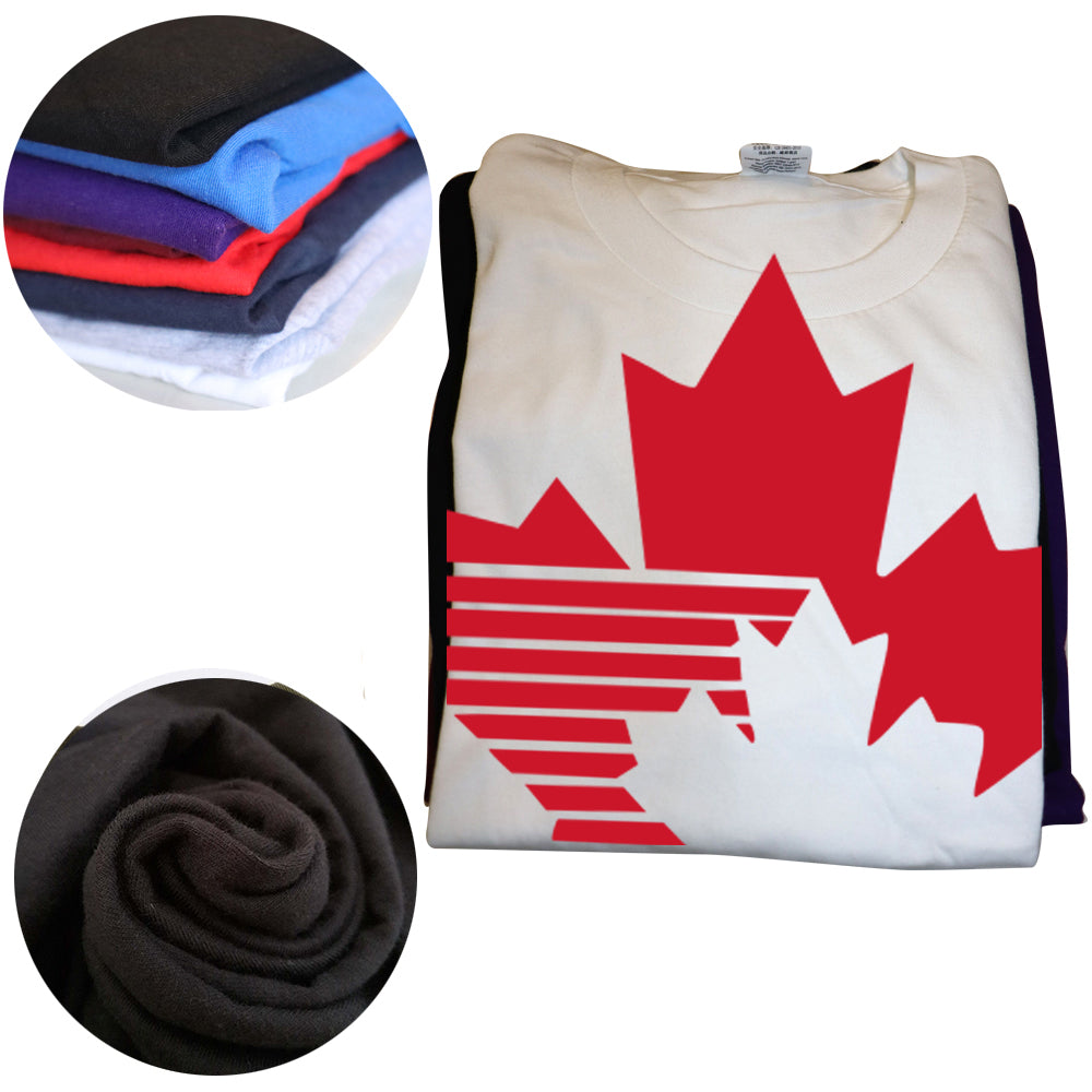 Team Canada Retro 80's Hockey Logo T-Shirt – Vintage Cotton Tee