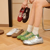 Leather Lace Vintage Sneakers | OWNLUXE