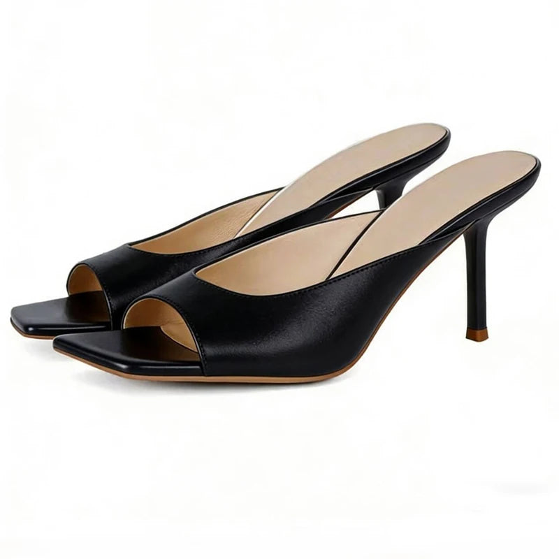Women's Leather Open-Toe Sandals – Shop at OWNLUXE