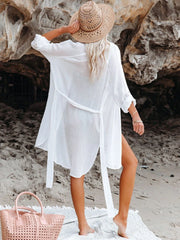 Beach Shirts Bikini Ups Swim Cover-Up | OWNLUXE