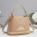 Load image into Gallery viewer, Women's Monogram Shoulder Bag - 2025 Designer Handbag
