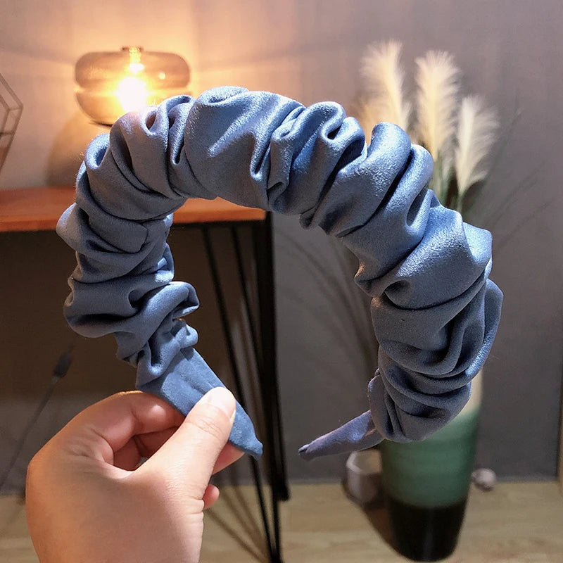Fashion Spring Hairband Women Individuality Pleated | OWNLUXE