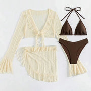 Long-Sleeve Swim Cover-Up | OWNLUXE