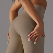 High-Waist Running Yoga Naked Leggings | OWNLUXE