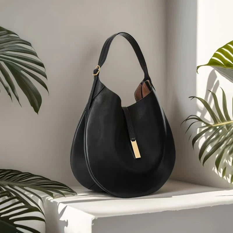 Suede Vintage Hobo Shoulder Bag - Large Capacity Underarm Tote | OWNLUXE