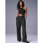 Load image into Gallery viewer, Women's Quick Dry Yoga Pants - Lightweight Straight Leg Summer Trousers
