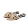 Pointed Cowhide Sandals | OWNLUXE