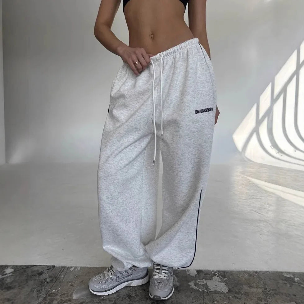 Vintage Wide-Leg Striped Pants | OWNLUXE