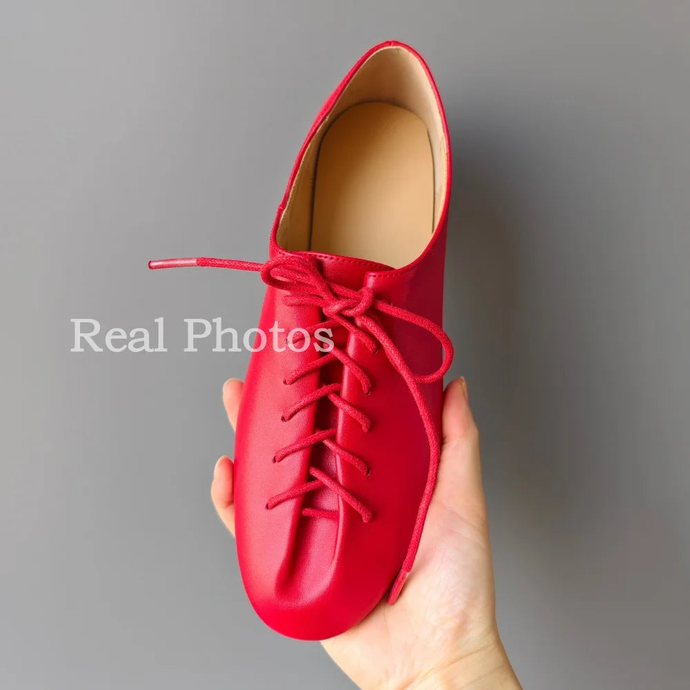 Women's Round Toe Leather Loafers – Shop at OWNLUXE