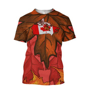 Canada Flag Camo Skull Graphic Tee – Military Street Style | OWNLUXE
