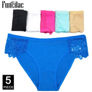 Women's Cotton Bikini Briefs 5-Pack | Striped Low-Rise Underwear | OWNLUXE