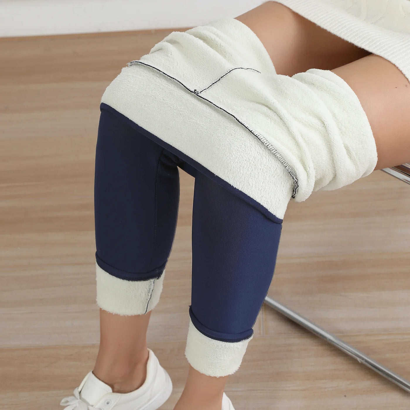 Velvet High-Waist Leggings | OWNLUXE