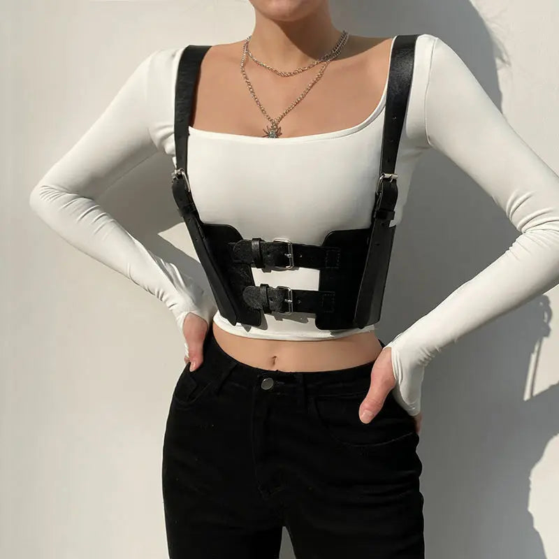Leather Corset | OWNLUXE