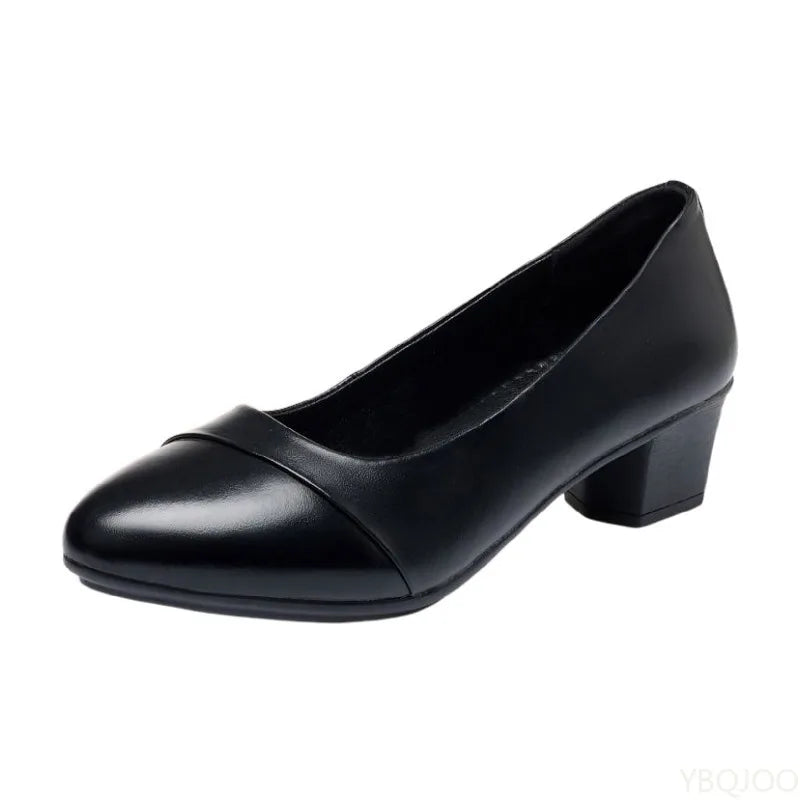 Women's Soft-Sole Comfort Mid Heels | OWNLUXE