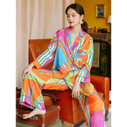 Two-Piece Satin Pajama Set (Short) – Shop at OWNLUXE